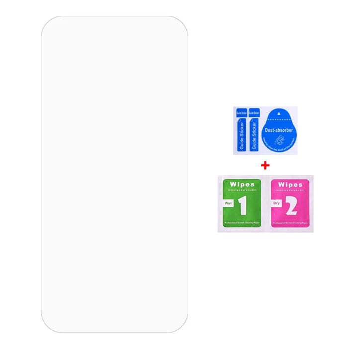 100Pcs For Google Pixel 10 Pro / 10 / 9 Pro / 9 Screen Protector Anti-Scratch Tempered Glass Film (No Package, with Wipes Set, Dust-absorber, Guide Sticker) - 2