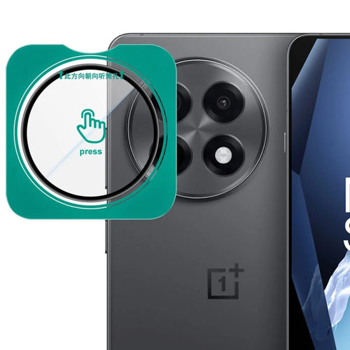 IMAK For OnePlus Ace 5 Pro 5G / 13R 5G  /  Ace 5 5G Camera Lens Protector Tempered Glass Lens Film with Self Positioning Frame - 1