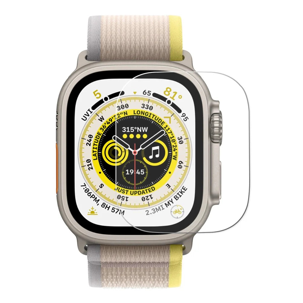 ENKAY HAT PRINCE For Apple Watch Ultra 3 / Ultra 2 / Ultra 49mm High Aluminium-Silicon Glass Screen Protector 0.2mm 9H HD Screen Film - 1