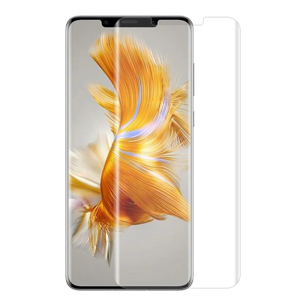 ENKAY HAT PRINCE for Huawei Mate 50 Pro 4G HD 3D Curved Screen Protector Full Coverage Sensitive Touch Hot Bending PET Film - 1