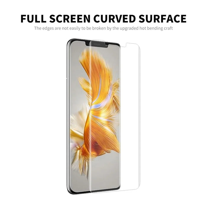 ENKAY HAT PRINCE for Huawei Mate 50 Pro 4G HD 3D Curved Screen Protector Full Coverage Sensitive Touch Hot Bending PET Film - 2