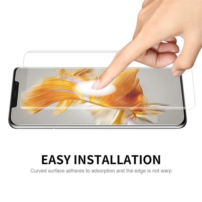 ENKAY HAT PRINCE for Huawei Mate 50 Pro 4G HD 3D Curved Screen Protector Full Coverage Sensitive Touch Hot Bending PET Film - 5