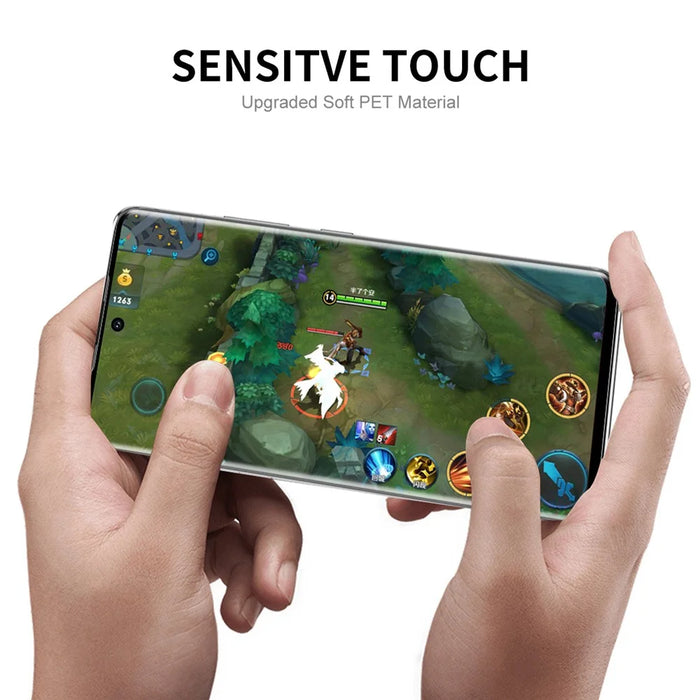ENKAY HAT PRINCE for Huawei Mate 50 Pro 4G HD 3D Curved Screen Protector Full Coverage Sensitive Touch Hot Bending PET Film - 6