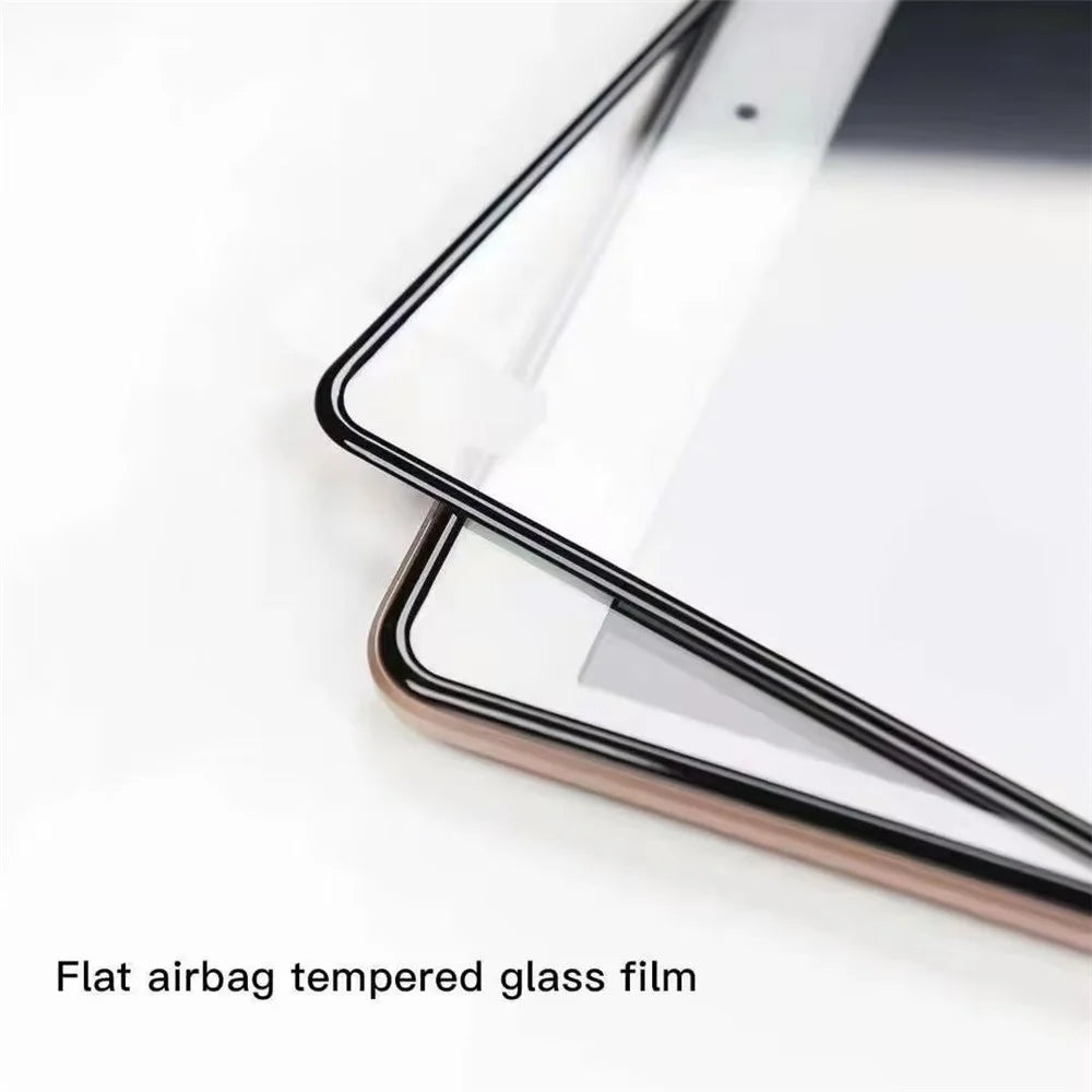 RURIHAI For iPad Air 13 (2026) / (2025) / (2024) High Aluminium Silicon Glass Screen Protector with 3D Airbag PC Edge - 4