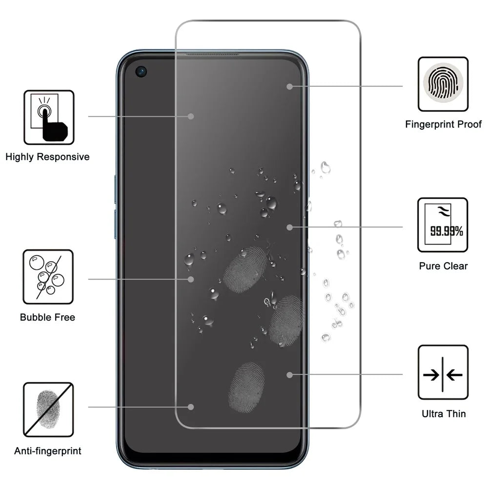 Screen Protector for OnePlus 13R 5G / Ace 5 Pro 5G / Ace 5 5G HD Tempered Glass Film 2.5D - 2