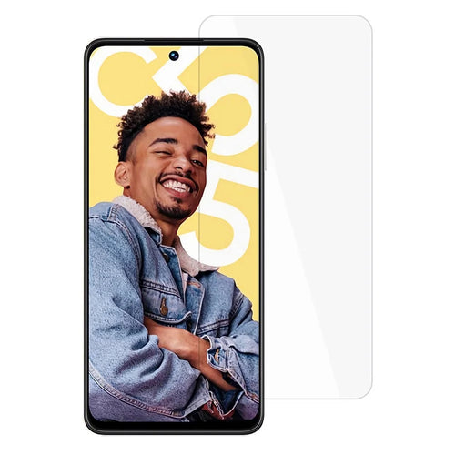 For Realme 14x 5G / C55 4G Tempered Glass Screen Protector 0.25 Arc Edge Ultra Clear Screen Film - 1