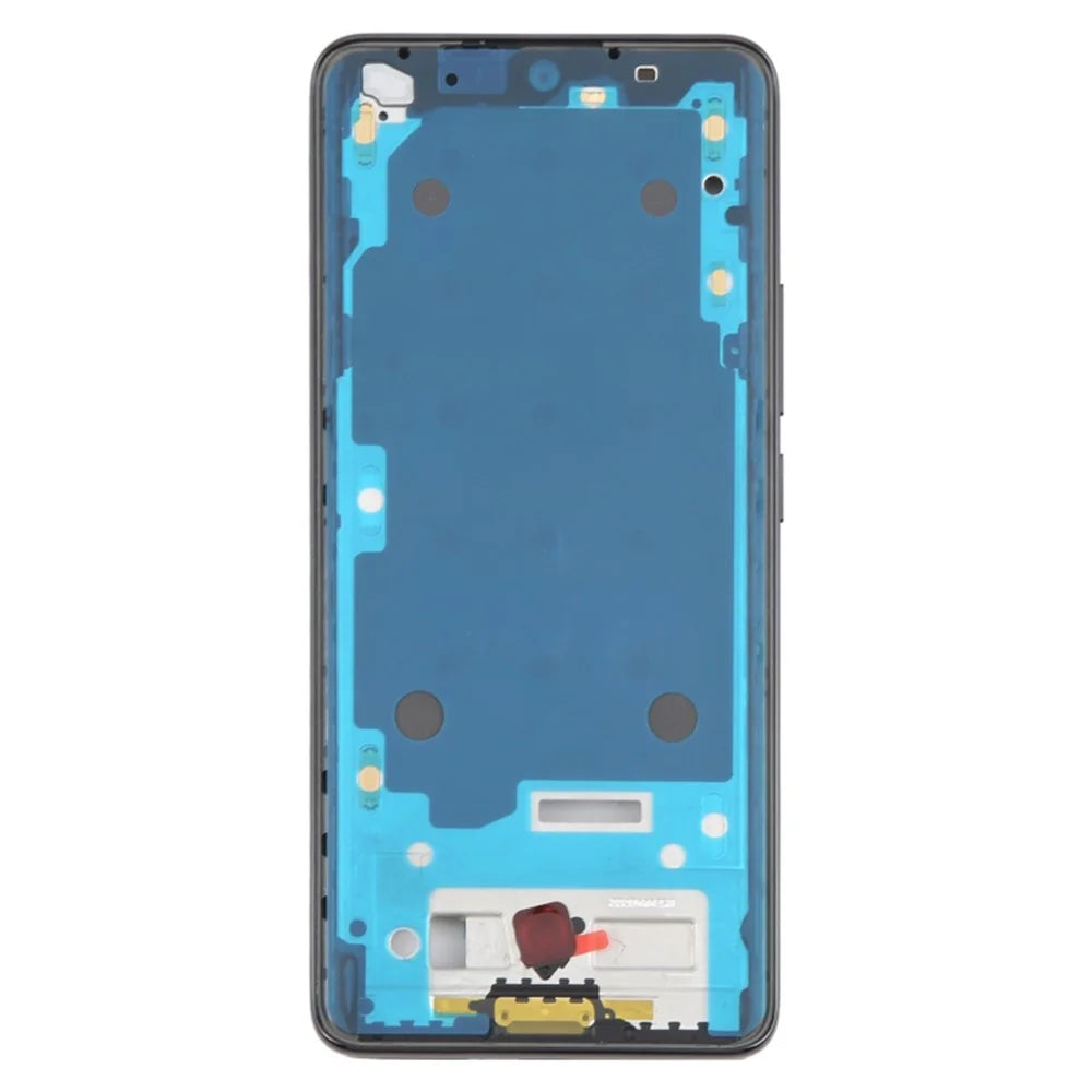 For Xiaomi Redmi Note 14 Pro+ 5G OEM Middle Plate Frame Repair Part (A-Side) (Without Logo) - Black - 3