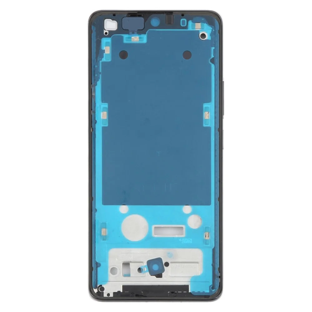 For Xiaomi Redmi Note 14 Pro 5G / Poco X7 5G OEM Middle Plate Frame Repair Part (A-Side) (Without Logo) - Black - 3