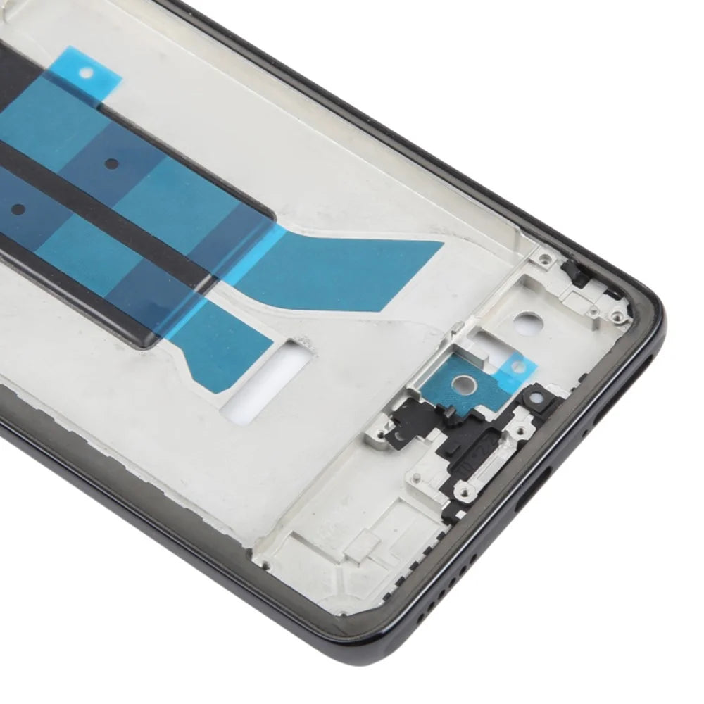 For Xiaomi Redmi Note 14 Pro 5G / Poco X7 5G OEM Middle Plate Frame Repair Part (A-Side) (Without Logo) - Black - 4