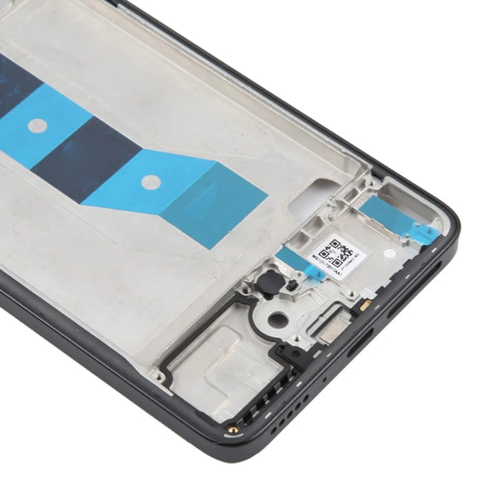 For Xiaomi Redmi Note 14 5G OEM Middle Plate Frame Repair Part (A-Side) (Without Logo) - Black - 4