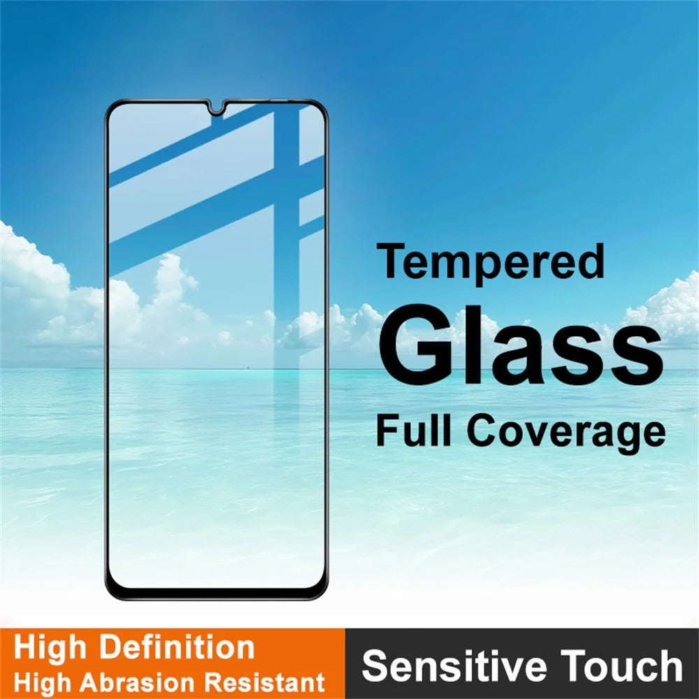 IMAK Pro+ Series For Wiko Hi Enjoy 70 Plus 5G Tempered Glass Full Screen Protector Sensitive Touch Film - 3