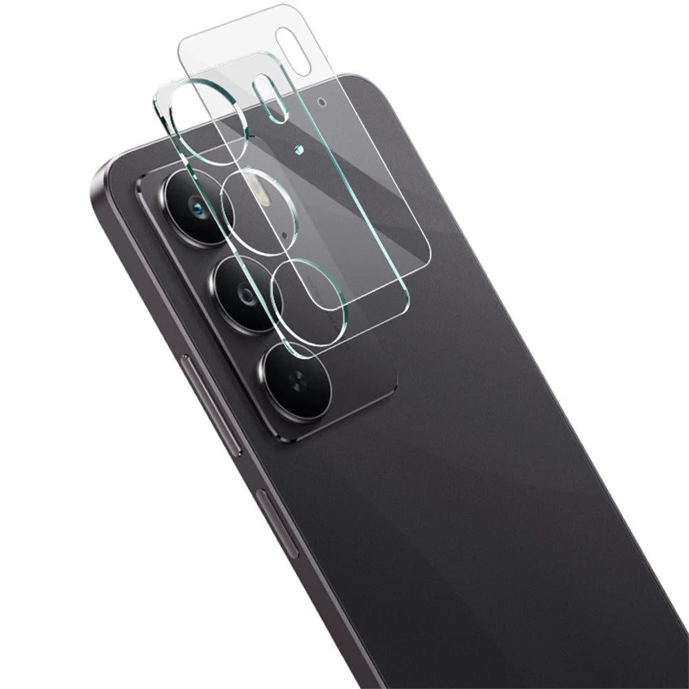 IMAK For Realme C75 4G Tempered Glass Camera Lens Protector + Acrylic Lens Cap - 1