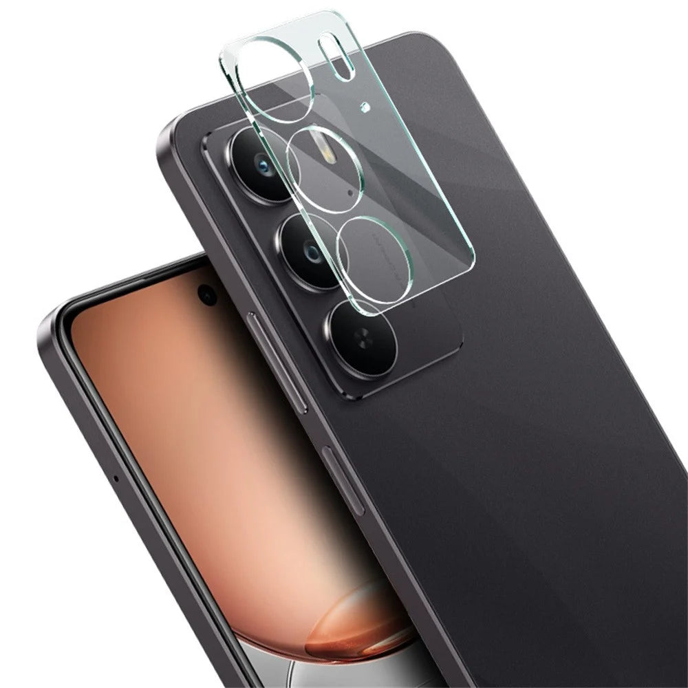 IMAK For Realme C75 4G Tempered Glass Camera Lens Protector + Acrylic Lens Cap - 3
