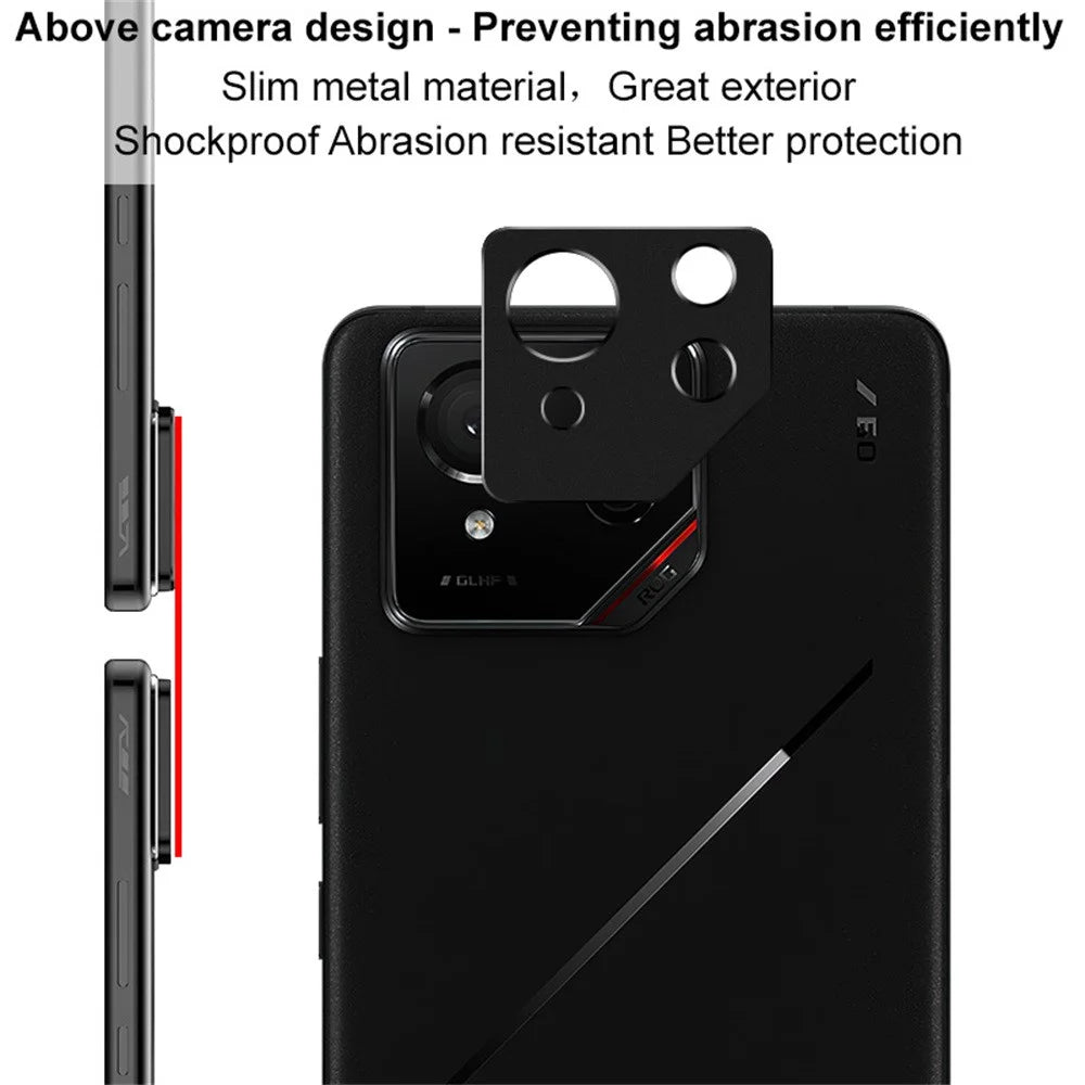 IMAK For Asus ROG Phone 9 Pro 5G Metal Camera Lens Protector Lens Protective Cover - 5