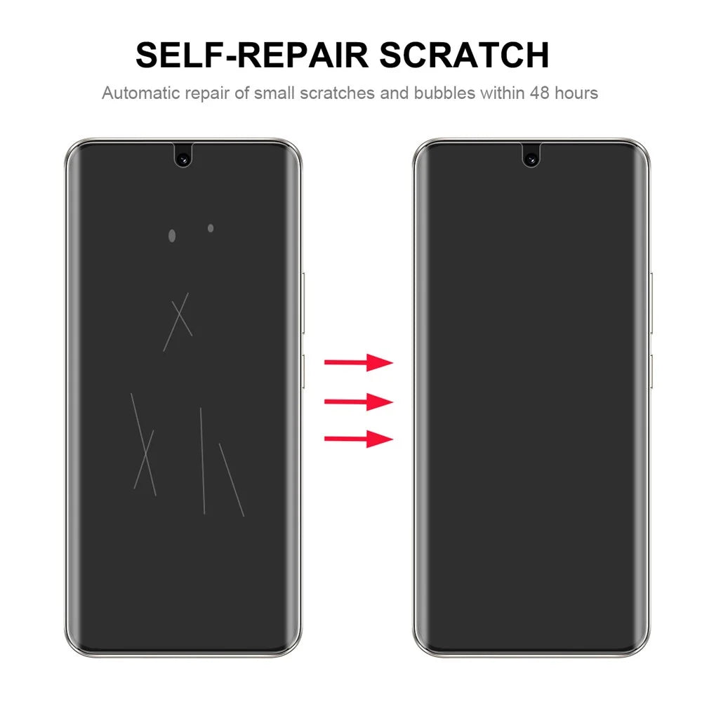 ENKAY HAT PRINCE For Honor 300 Pro   2Pcs Screen Protector Transparent Soft Hydrogel Film - Transparent - 3