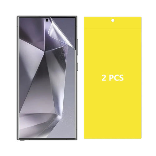 ENKAY HAT PRINCE For Samsung Galaxy S25 Ultra   2Pcs Screen Protector Transparent Soft Hydrogel Film - Transparent - 1