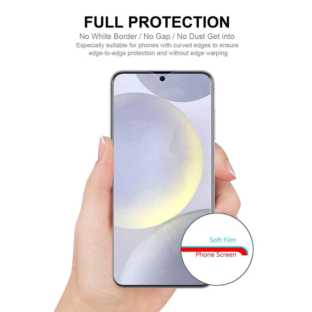 ENKAY HAT PRINCE For Samsung Galaxy S25+   2Pcs Screen Protector Transparent Soft Hydrogel Film - Transparent - 4