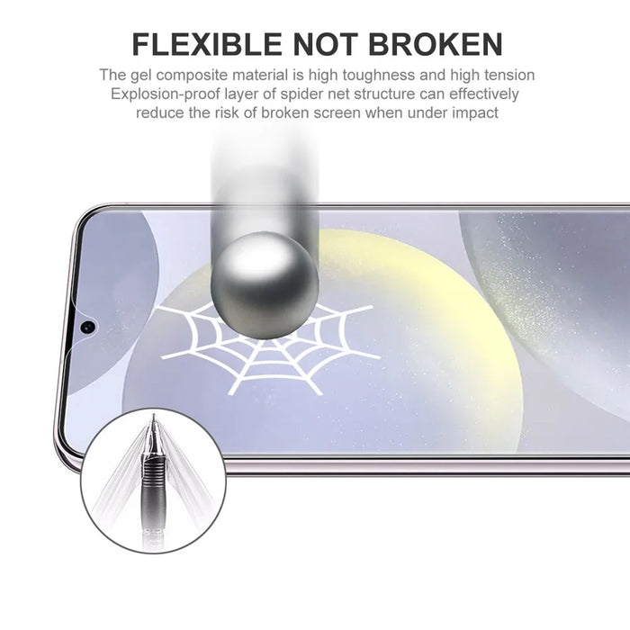 ENKAY HAT PRINCE For Samsung Galaxy S25   2Pcs Screen Protector Transparent Soft Hydrogel Film - Transparent - 5