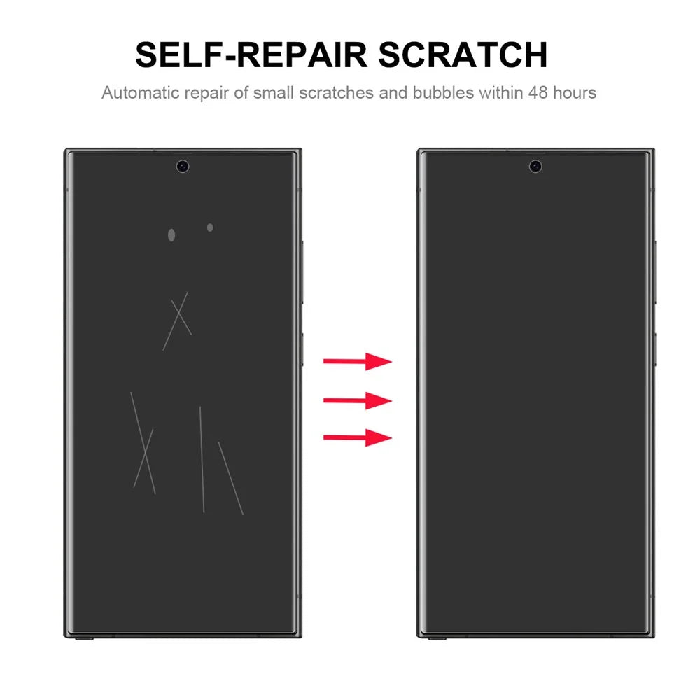 ENKAY HAT PRINCE For Samsung Galaxy S25 Ultra   Screen Protector Ultra Clear Soft Hydrogel Film - Transparent - 3