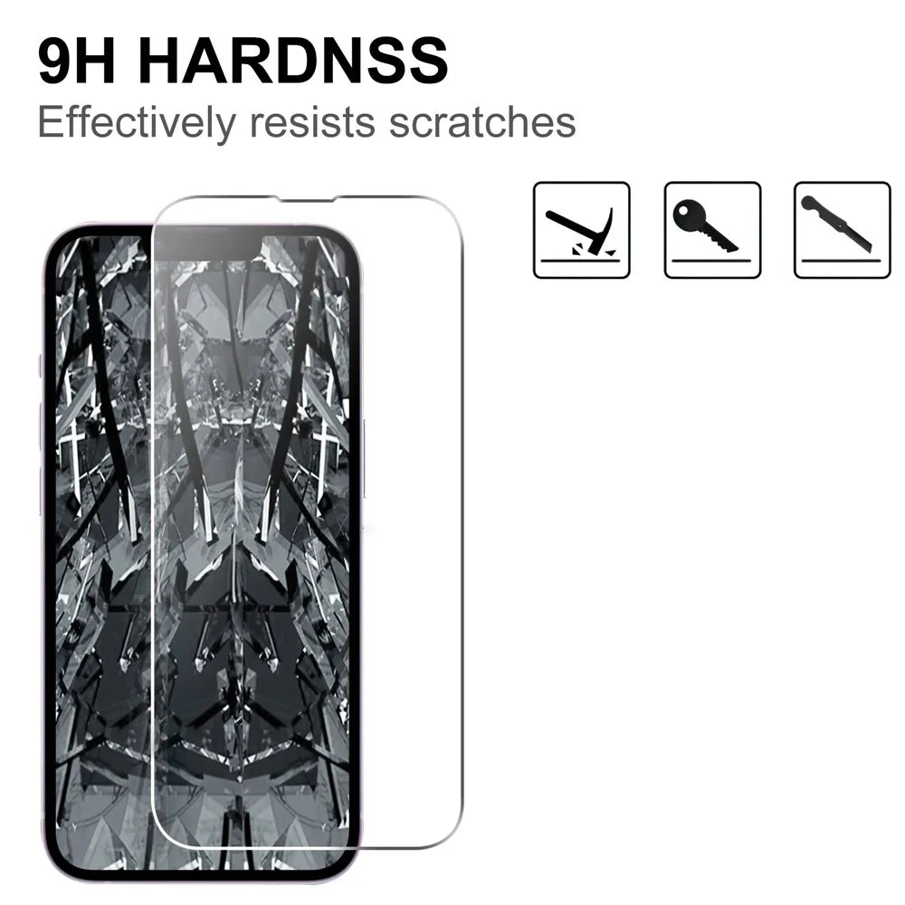 For iPhone 17e / 16e Screen Protector HD Tempered Glass Film 2.5D - 3