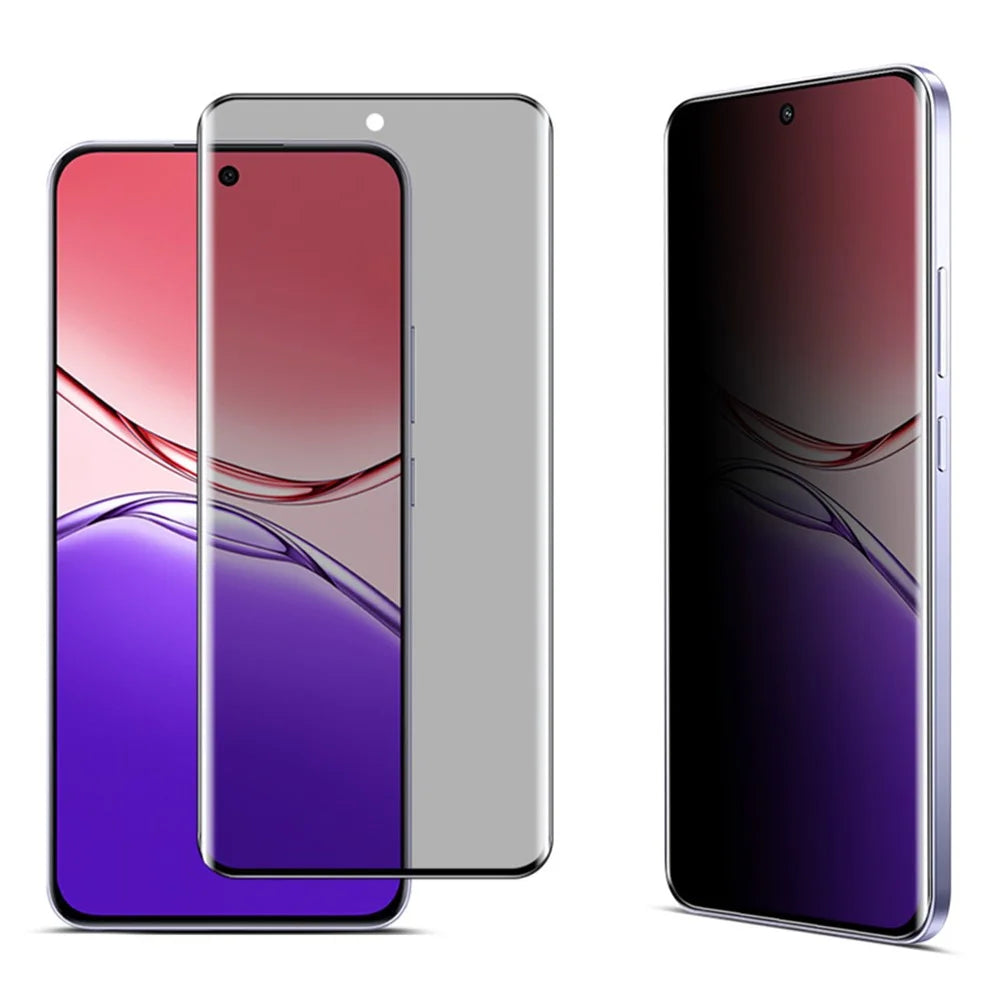 IMAK For Oppo A5 Pro 5G Anti Spy Full Cover Screen Protector Tempered Glass Film - 1