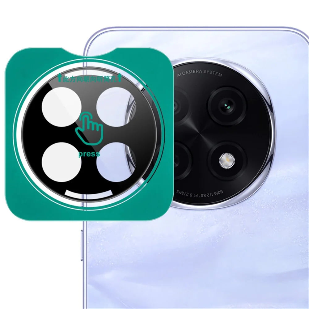 IMAK For Oppo F29 Pro 5G (Global) / A5 Pro 5G (China) Tempered Glass Camera Lens Protector with Self Positioning Frame (Black Version) - 1