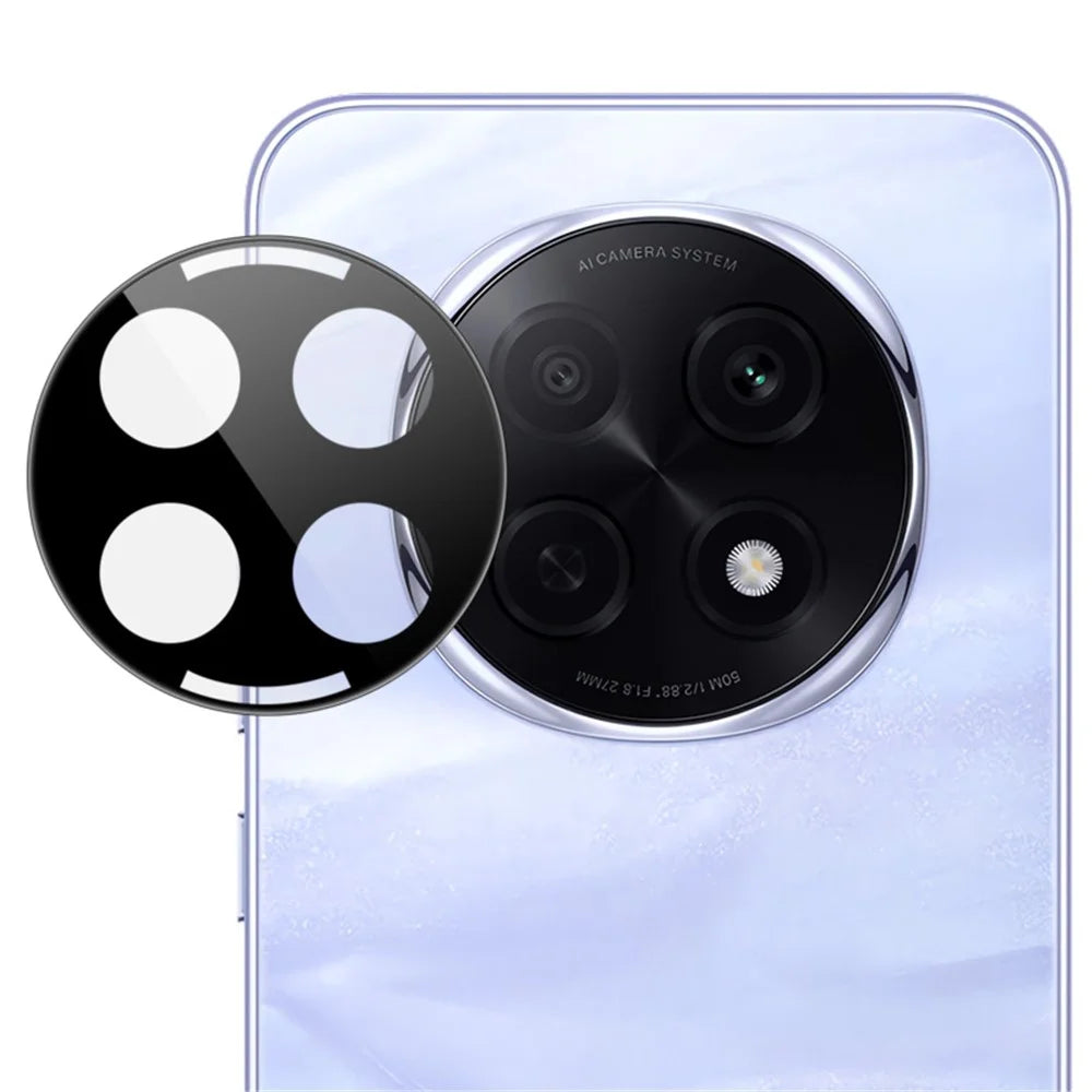 IMAK For Oppo F29 Pro 5G (Global) / A5 Pro 5G (China) Tempered Glass Camera Lens Protector with Self Positioning Frame (Black Version) - 6