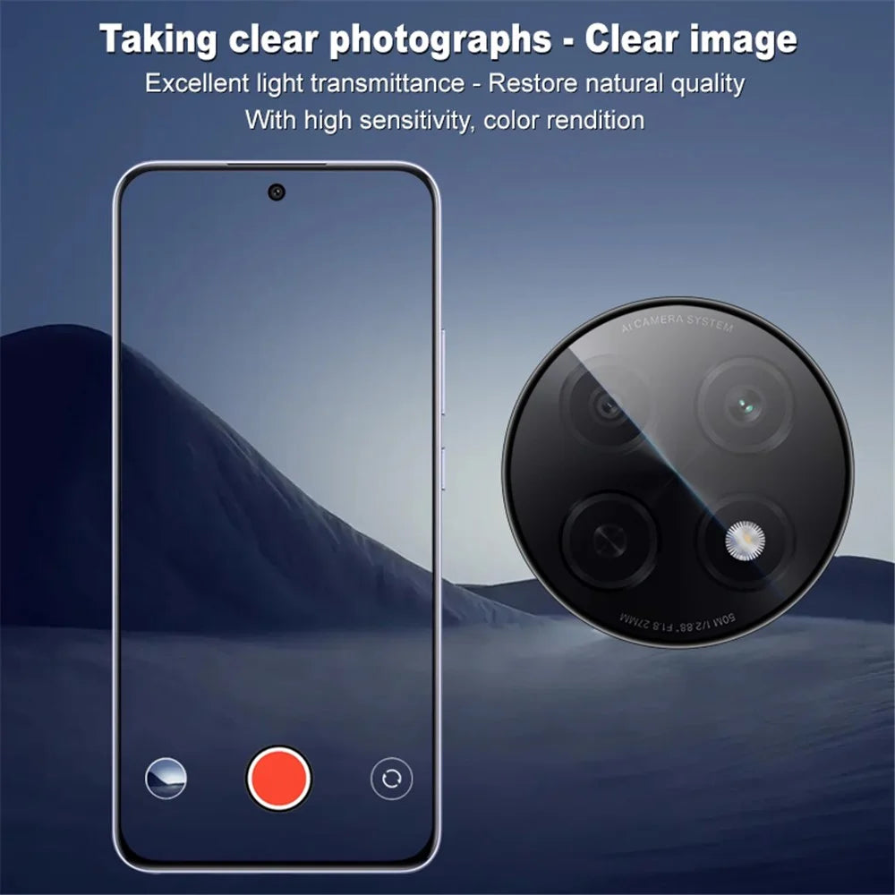 IMAK For Oppo F29 Pro 5G (Global) / A5 Pro 5G (China) Camera Lens Protector Tempered Glass Lens Film with Self Positioning Frame - 4