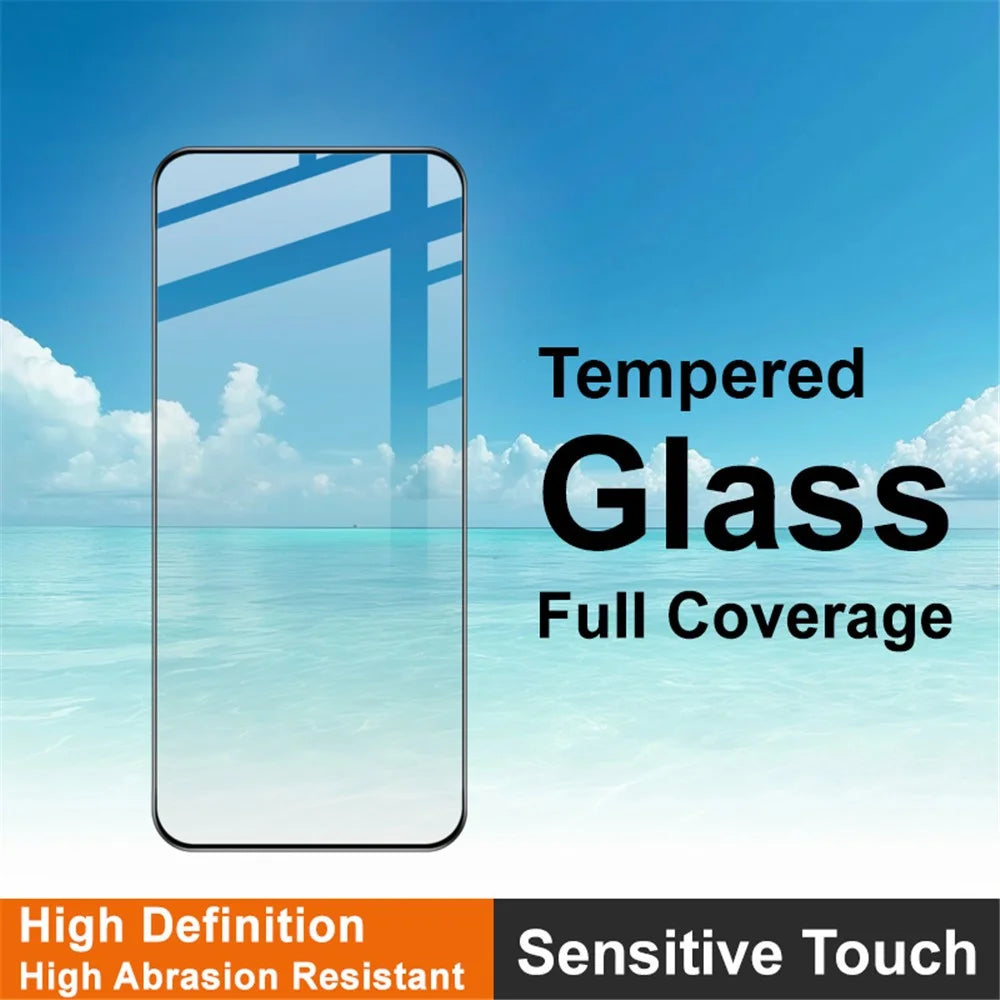 IMAK Pro+ Series For Honor Play 9T Pro 5G Tempered Glass Full Screen Protector Sensitive Touch Film - 3