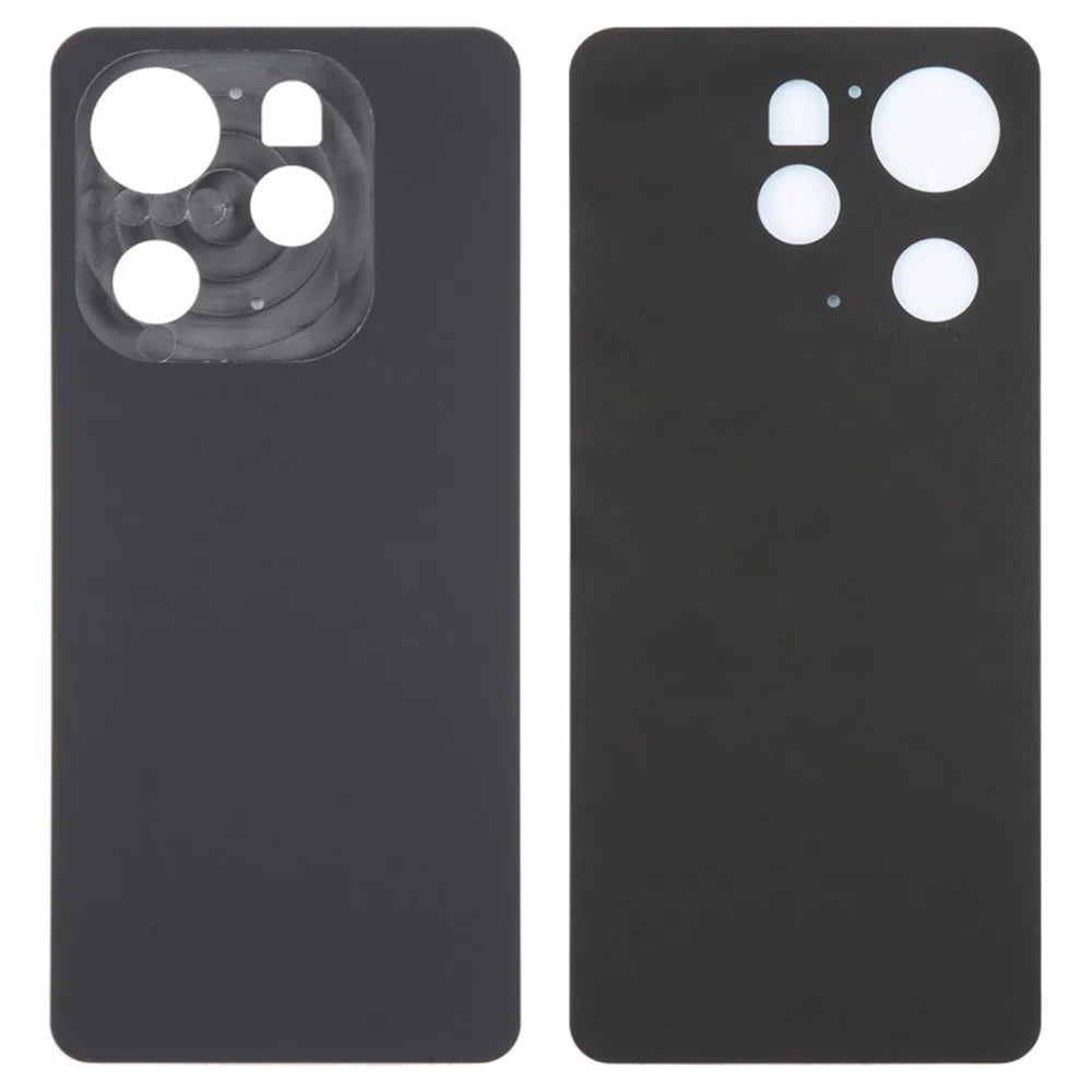 For TECNO Spark 20 Pro OEM Battery Door Cover Replacement Part - Black - 1