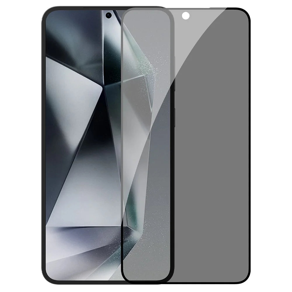 NILLKIN For Samsung Galaxy S25+ Anti-Peep Screen Protector Anti-Scratch AGC Glass Full Screen Film - 1