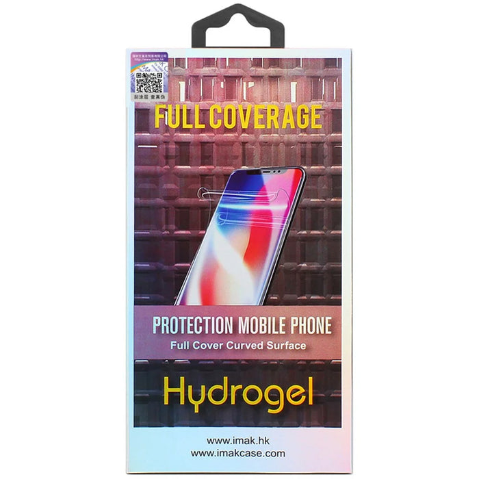 IMAK 2Pcs / Set Screen Protector for iPhone 14 Pro Max, Full Coverage Ultra Clear Anti-abrasion Soft TPU Hydrogel Film III - 6