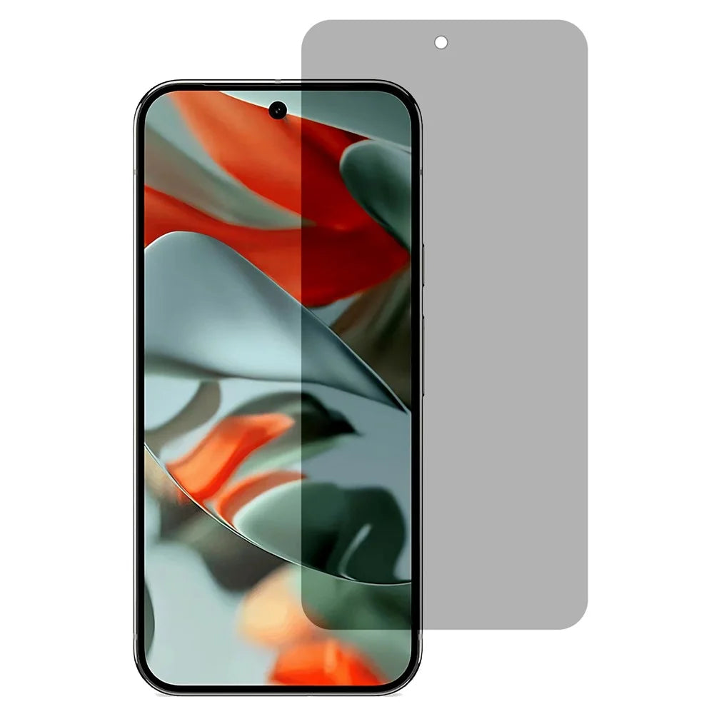 For Google Pixel 9 Pro XL Anti-Spy Screen Protector 0.18mm Tempered Glass Film (Fingerprint Unlock Version) - 1