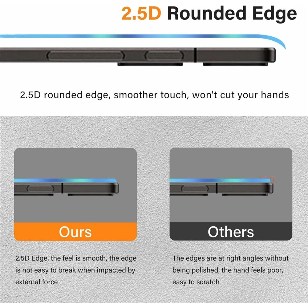 For Lenovo Tab K11 Plus Tempered Glass Screen Protector 2.5D Straight Edge Screen Film - 4