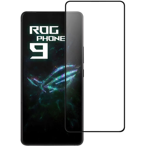 For Asus ROG Phone 9 5G AGC Tempered Glass with Black Edge Full Glue Full Coverage Screen Protector - 1