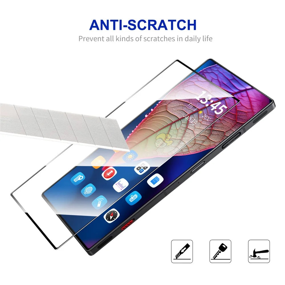 ENKAY HAT PRINCE For ZTE nubia Red Magic 10 Pro+ 5G / ZTE nubia Red Magic 10 Pro 5G HD Clear Film   Tempered Glass Screen Protector with Installation Tool - Transparent - 5