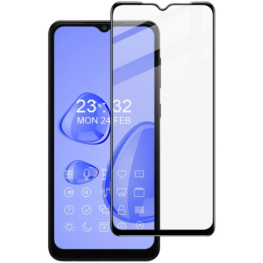 IMAK Pro+ Series for Samsung Galaxy A04 4G (164.4 x 76.3 x 9.1 mm) Sensitive Touch Screen Protector HD Full Coverage Full Glue Protective Tempered Glass Film - 1