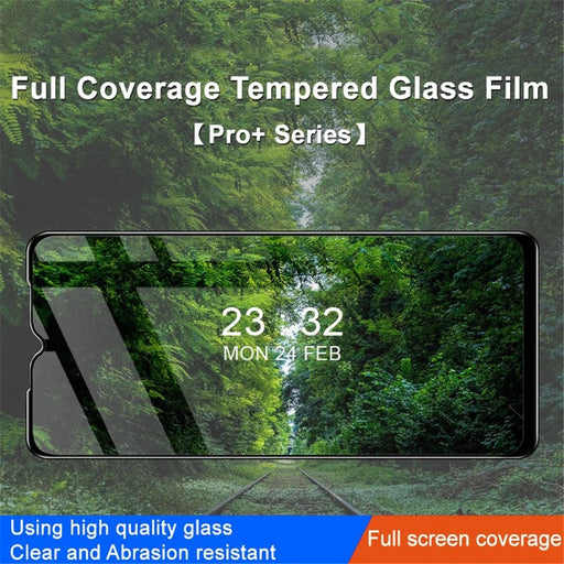 IMAK Pro+ Series for Samsung Galaxy A04 4G (164.4 x 76.3 x 9.1 mm) Sensitive Touch Screen Protector HD Full Coverage Full Glue Protective Tempered Glass Film - 2