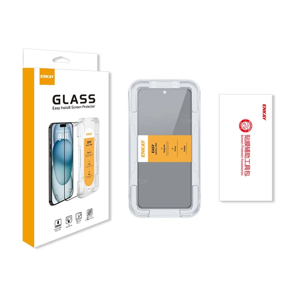 ENKAY HAT PRINCE For Huawei nova 13 5G Anti-Spy Film   Silk Printing Tempered Glass Screen Protector with Installation Tool - Grey - 7