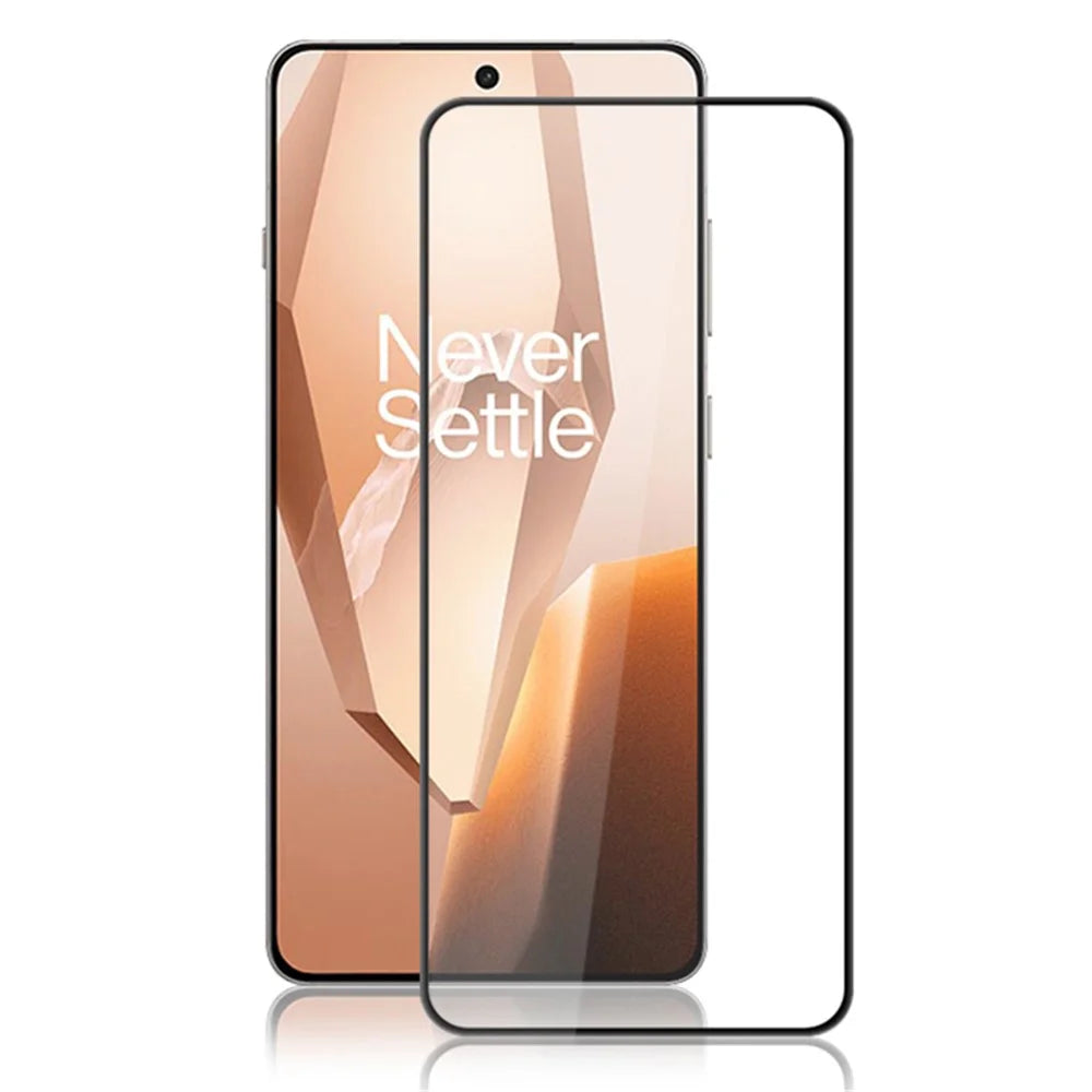 MOCOLO For OnePlus 13R 5G Screen Protector Anti-Shatter Silk Printing Tempered Glass Film - Black - 1