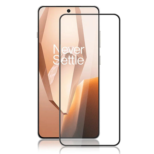 MOCOLO For OnePlus 13R 5G Screen Protector Anti-Shatter Silk Printing Tempered Glass Film - Black - 1