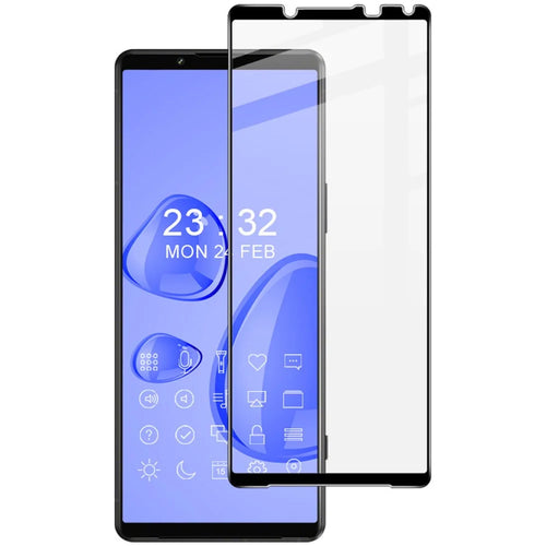IMAK Pro+ Series for Sony Xperia 5 IV 5G HD Full Coverage Screen Protector Explosion-proof HD Full Glue Anti-oil Tempered Glass Film - 1