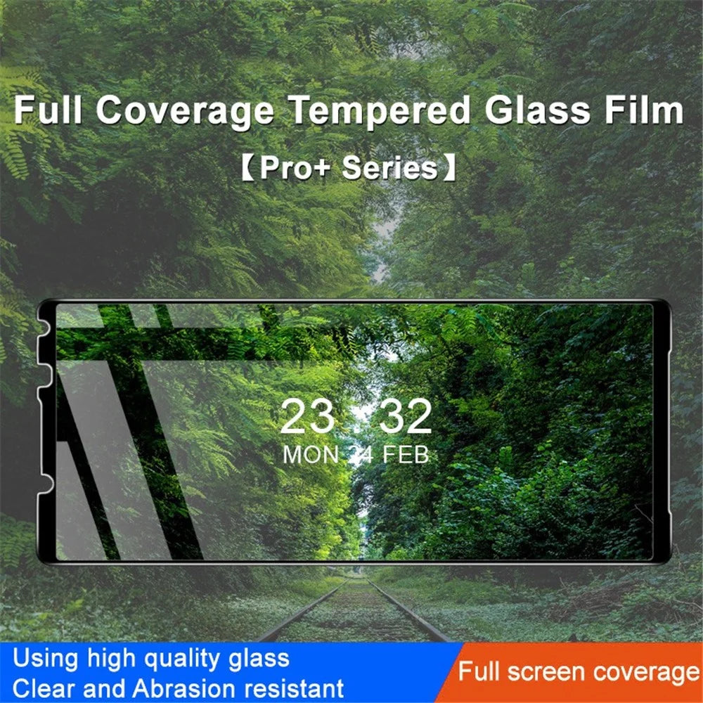 IMAK Pro+ Series for Sony Xperia 5 IV 5G HD Full Coverage Screen Protector Explosion-proof HD Full Glue Anti-oil Tempered Glass Film - 2