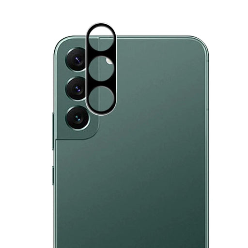 MOCOLO For Samsung Galaxy S25+ Camera Lens Protector Silk Printing Tempered Glass Lens Film - Black - 1