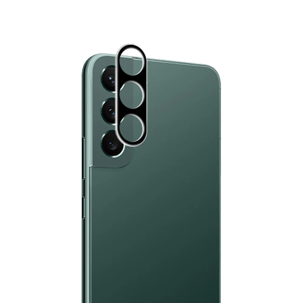 MOCOLO For Samsung Galaxy S25+ Camera Lens Protector Silk Printing Tempered Glass Lens Film - Black - 3