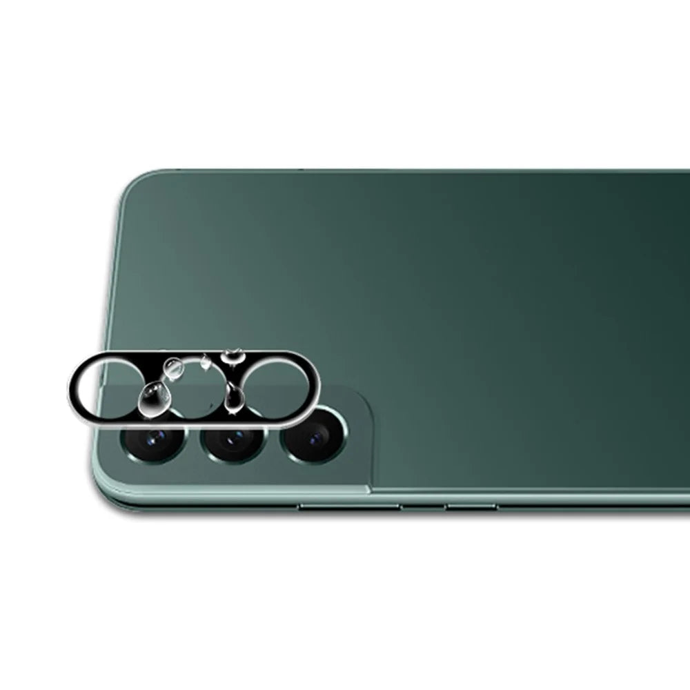 MOCOLO For Samsung Galaxy S25 Camera Lens Protector Silk Printing Tempered Glass Lens Film - Black - 5