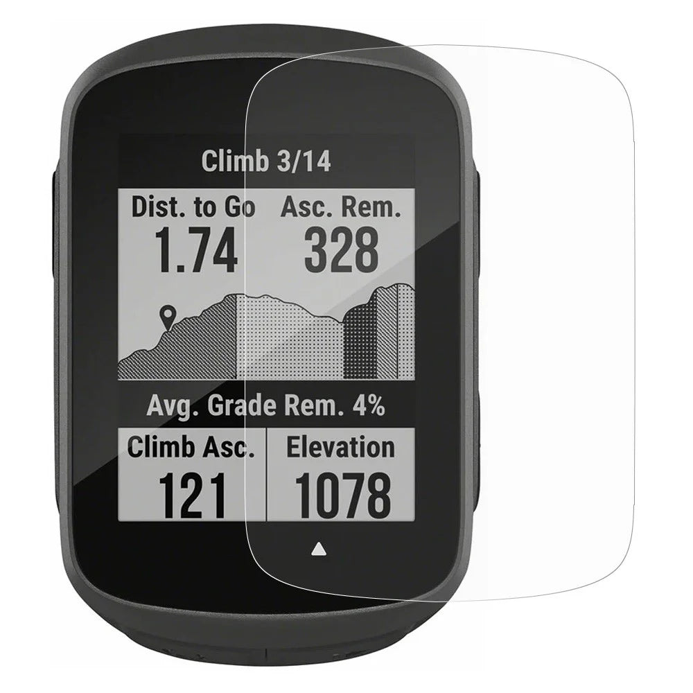 For Garmin Edge 130 Plus PET Screen Protector HD Clear Anti-Scratch Film - 1
