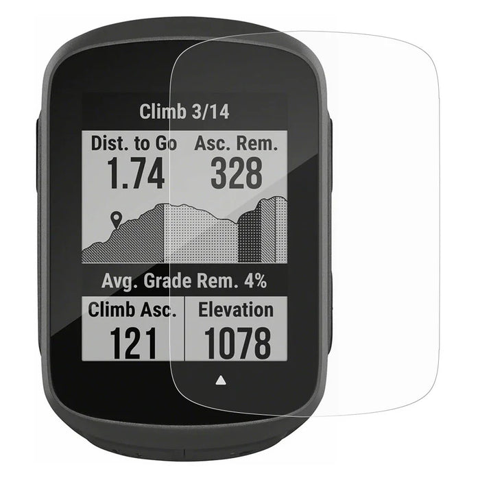 For Garmin Edge 130 Plus PET Screen Protector HD Clear Anti-Scratch Film - 1