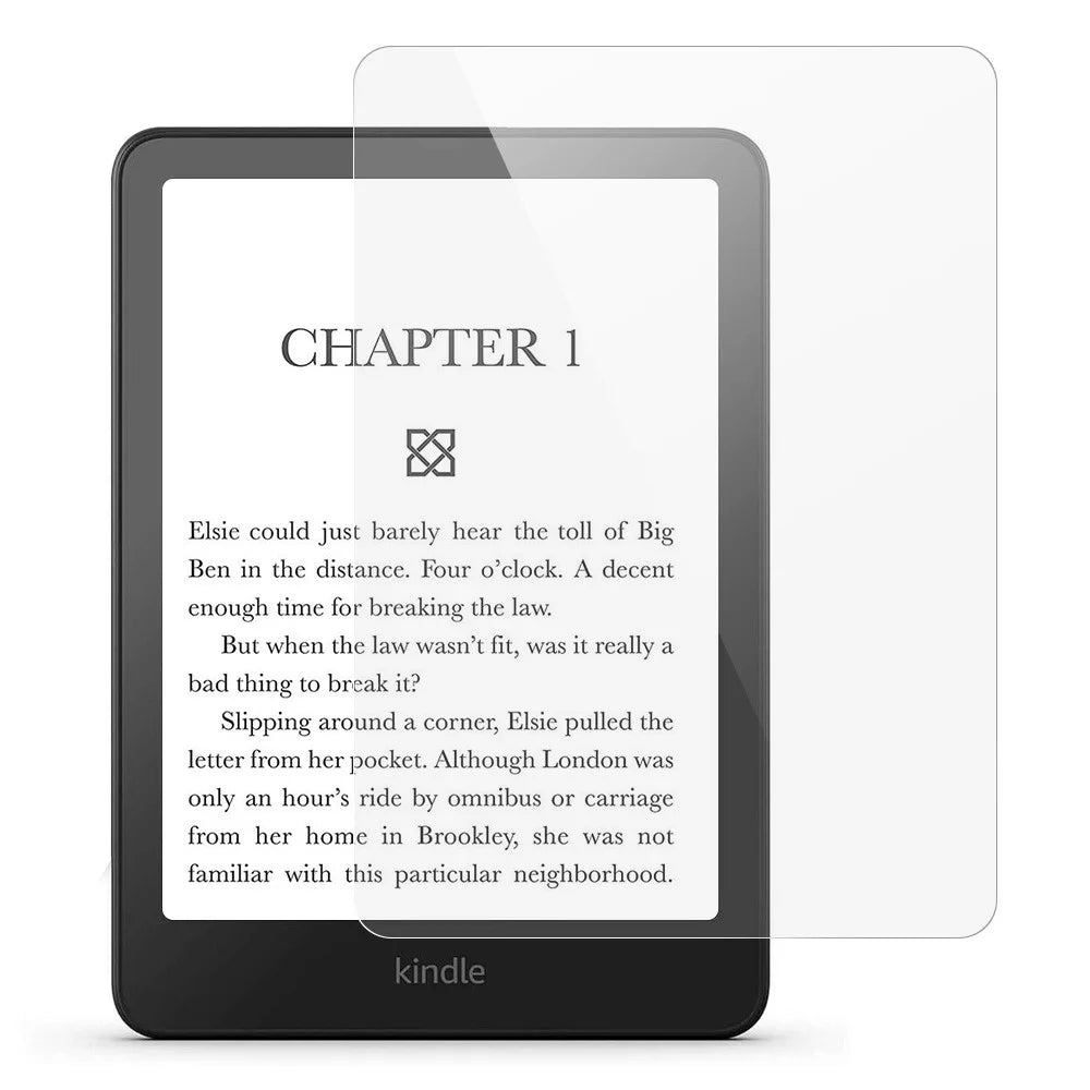 For Amazon Kindle Paperwhite (2024) / Kindle Colorsoft Tempered Glass Film 0.3mm Arc Edge HD Full Screen Protector - 1