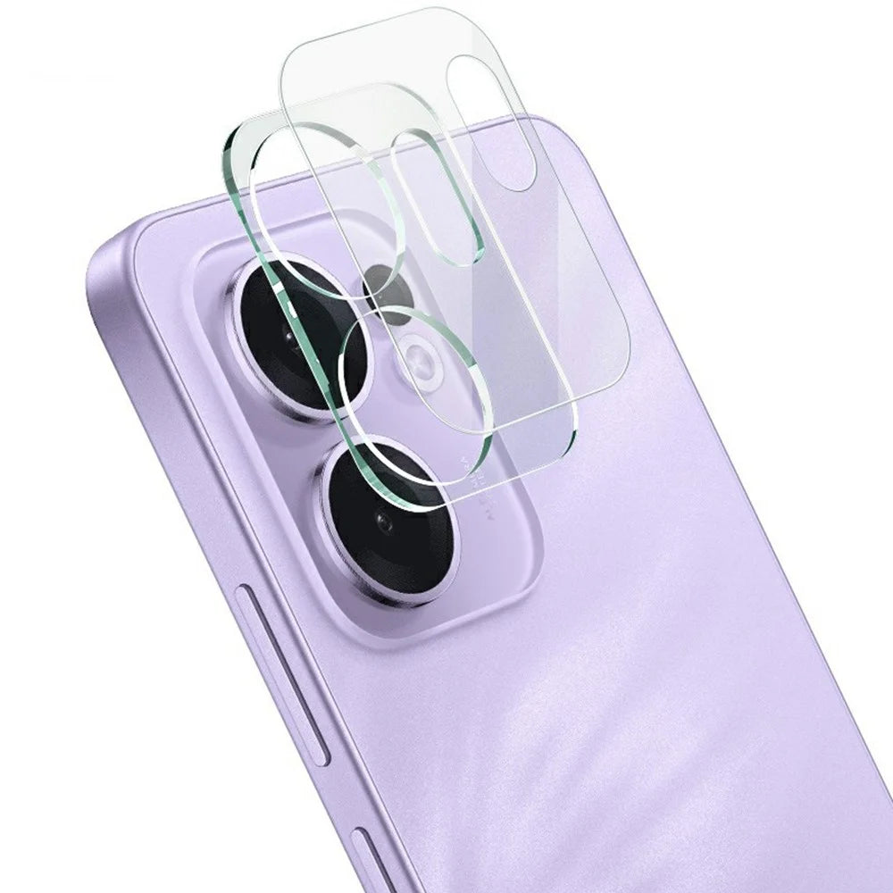 IMAK For Oppo Reno13 F 5G (Reno 13 FS 5G) / 4G Tempered Glass Camera Lens Protector + Acrylic Lens Cap - 1